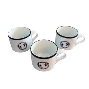 Three Dansk Bistro Aalborg / Lindholm 8 oz Flat Cups / Mugs